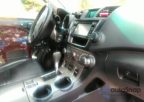 2013 Toyota Highlander Se V6 из США, поврежденный, VIN 5TDBK3EH6DS201598